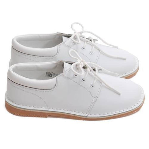 Toddler Little Boys White Oxford Dress Shoes Size 5-2 - SophiasStyle.com